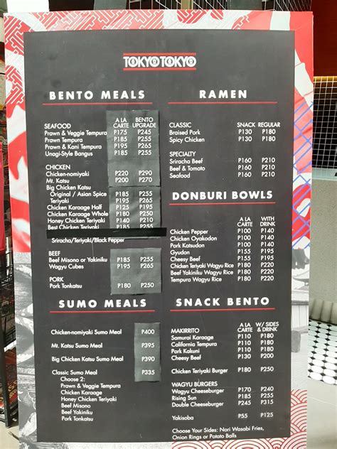 robinsons otis photos|Tokyo Tokyo Menu .